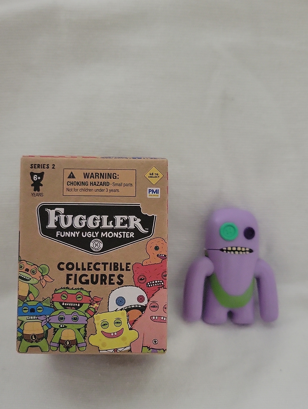 Fuggler Purple Monster Collectible Figure - Kids Action Toy